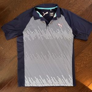 Small Puma Mens golf polo shirt